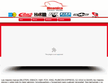 Tablet Screenshot of bilsteinmexico.com